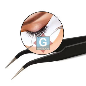 Removedor de Extensiones de Pestañas Portátil de Acero Inoxidable, Herramienta de Maquillaje, Clip Auxiliar, Aplicador de Pestañas Postizas - Product Image 2