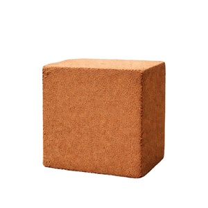 Bloque de Fibra de Coco Biodegradable y Ecológico de 5 kg, Ladrillo de Bajo EC, Alta Retención de Agua, Medio de Cultivo Hidropónico, Mezcla para Macetas, India - Product Image 1