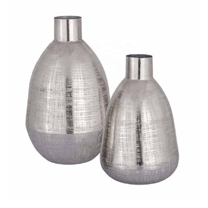 แจกันตกแต่งอะลูมิเนียมดีไซน์ทันสมัยแบบใหม่ สำหรับตกแต่งบ้าน ห้องนั่งเล่น ห้องนอน ชั้นวางของ โต๊ะ ราคาขายส่ง - Product Image 5