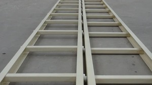 Système de gestion des câbles en fibre de verre (GRP) industriel, léger et haute résistance, pour le routage de câbles électriques et extérieurs, avec une épaisseur de 3 mm - Product Image 3