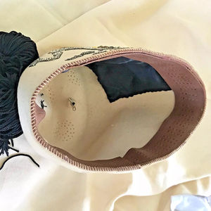 Chapeau Fez Vintage en Feutre avec Long Pompon Noir, Chapeau Maçonnique de Haute Qualité, Meilleure Vente, Service OEM - Product Image 3