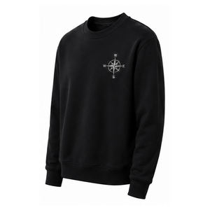Sudadera Personalizada con Pedrería, Algodón Premium, Cuello Redondo, Estilo Urbano, Unisex, Ecológica, con Cristales Brillantes - Product Image 5