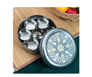 Stainless Steel Casserole Box Good Price Cover Seasoning <b>Pot</b> Round Enamel Casserole Dish With <b>Lid</b> - Product Image 3