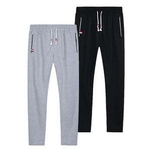 Best Quality Men's <b>Slim</b> Fit <b>Joggers</b> Wholesale Custom Polyester/Cotton Casual Pants Trousers Breathable Lightweight - Product Image 3