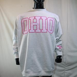 Sweat-shirts OHIO à col montant 450 GSM, broderie personnalisée avec nom, coupe ample et carrée, 100% coton molletonné French Terry - Product Image 5