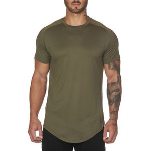Camisetas de Algodón y Elastano de 180 GSM, Lisas, con Diseño Nuevo 2026, Corte Ajustado, Personalizables con Estampado, para Gimnasio, de Alta Calidad para Hombre - Product Image 2