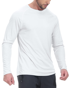 Camisetas deportivas de manga larga para hombre, corte ajustado, algodón suave y transpirable, estilo vintage, casual, para gimnasio, actividades al aire libre y uso diario. - Product Image 5