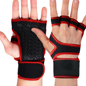 Nuevos Guantes Duraderos y Ventilados para Levantamiento de Pesas, con Soporte Integrado para Muñecas, Protección Completa de la Palma, Agarre Extra, Unisex, para Fitness - Product Image 1
