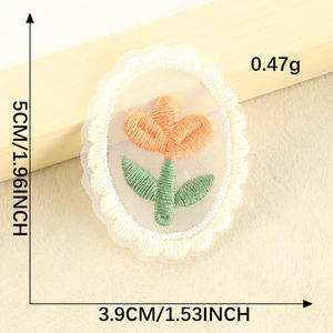 Parche Bordado Delicado de Libélula Termoadhesivo para Gorras de Béisbol, Sombreros, Mochilas, Chaquetas, Moda Floral DIY - Product Image 5