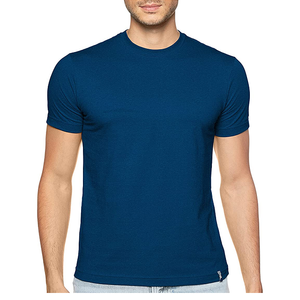 Camisetas Lisas Casuales de Cuello Redondo y Manga Corta para Hombre, Tejidas en 100% Algodón, con Impresión Digital y Etiqueta con Logotipo Personalizado - Product Image 1