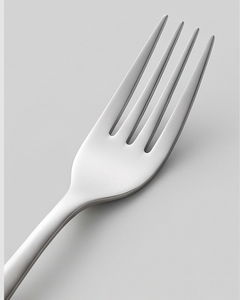 Ensemble de couverts minimalistes en acier inoxydable finition mate, compatibles lave-vaisselle, pour mariage, fourchette, couteau, cuillère - Product Image 2