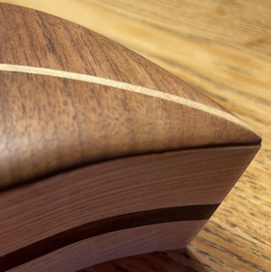 x Luxury Wooden Leaf Shaped Jewelry Box Handcrafted Solid <b>Wood</b> Storage Organizer Decorative Keepsake Ring Case Wholesale Gift - Product Image 5