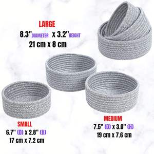 High Quality Classic Unique Jute Bowl Handmade Natural Woven Customized Pattern Business Gift <b>Decorative</b> Storage Bowl - Product Image 6