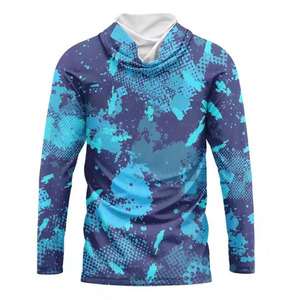 Unisex Plus Size Comfortable Outdoor Fishing Wear UPF 50+ Protection Waterproof Windproof Breathable Quick Dry Long Sleeve Front - Product Image 4
