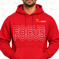Ensemble survêtement homme personnalisé avec logo, sweat-shirt et pantalon de survêtement unis, grande taille, pour hommes