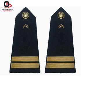 Insignias de Rango Uniformes Personalizadas de Alta Calidad, Servicio OEM, Directo de Fábrica, MOQ Bajo, Bordado Premium, Material Duradero - Product Image 1