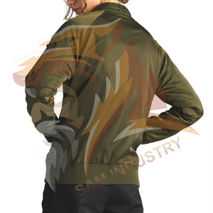 Hot Selling <b>Light</b> Weight Comfortable Satin <b>Jackets</b> Women Custom Color Quick Dry Women Satin Varsity <b>Jackets</b> - Product Image 2
