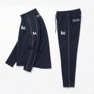 ชุดเซ็ทลำลองแบบมีฮู้ดพิมพ์ลายตามสั่งสำหรับทุกเพศ OEM เสื้อแจ็คเก็ตซิป กางเกงจ็อกเกอร์ ชุดออกกำลังกาย จัดส่งรวดเร็ว คุณภาพสูง สหรัฐอเมริกา - Product Image 3