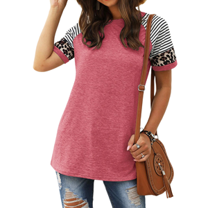 Chemises décontractées d'été tendance pour femmes avec logo et couleur personnalisés, hauts élégants, tenue moderne pour les voyages et le style de vie - Product Image 1