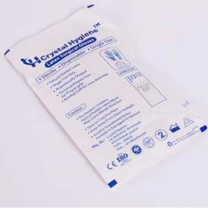 Gants chirurgicaux en latex Crystal Hygiene certifiés CE, désinfectants par infrarouge lointain, classe I, médicaux, poudrés, tailles 6.5-8.0, 6 mois - Product Image 1