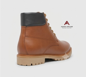 <b>Men's</b> Brown for <b>Boots</b> Classic Lace Hidden <b>High</b> Heel Ankle Workwear Desert <b>Boot</b> Outdoor Party Shoes Casual Height Increasing - Product Image 3
