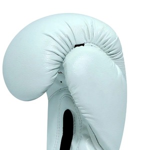 OEM ODM Boxing <b>Gloves</b> Custom Logo Print Cowhide Leather Lace <b>Up</b> Velcro Training Sparring <b>Gloves</b> Wholesale Factory - Product Image 5