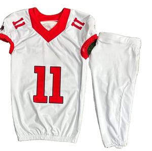 Uniformes entièrement personnalisés, respirants, taille sur mesure, confortables, haute qualité, prix raisonnable, uniforme de football américain - Product Image 1