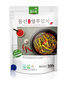 [Farm's rock] Kimchi de rábano joven premium, kimchi Yeolmu, kimchi de hojas refrescante para el verano, kimchi crujiente y saludable, Banchan probiótico - Product Image 3