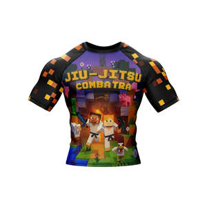 2026 Sublimation Printed Quick Dry Men Rash Guard in Custom Logo MMA Training Rash Guard NO GI Grappling Jiu Jitsu BJJ Rashguard - Product Image 5