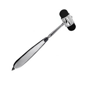 9 Inch Dual Rubber Head Hammer with <b>Needle</b> Diagnostic Instrument Professional Reflex Testing Tool Neurological Examination - Product Image 4