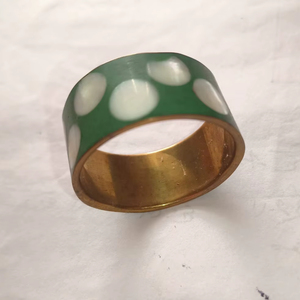 mother of pearl in lay handmade napkin ring here trendy <b>top</b> seller - <b>table</b> <b>decor</b> wholesale - Product Image 1