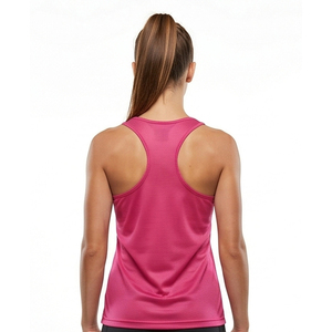 Camiseta sin mangas de malla para lacrosse para mujer, cuello redondo, sin mangas, jersey deportivo OEM para equipo femenino, ropa deportiva personalizada, jersey de lacrosse - Product Image 2