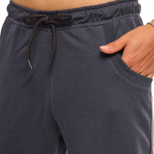 Custom <b>Men's</b> Casual <b>Trousers</b> Polyester Straight Leg Solid Color <b>Drawstring</b> Mid Waist <b>Trousers</b> for <b>Men</b> - Product Image 6