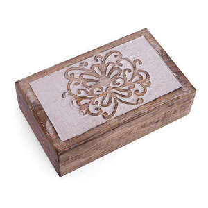Hot Sale New Wooden Box Hand Carved Solid Wooden Jewelry Box for Gifts For Neckless <b>Bangles</b> at Best Price Wooden Gift Box - Product Image 3