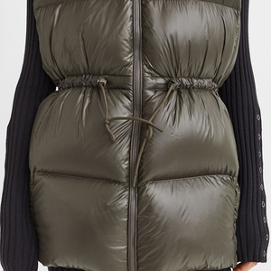 Chaleco Acolchado Cálido y Cómodo para Mujer, Sin Mangas, Estilo Casual, para Invierno, Venta al por Mayor de Fábrica, Elegante - Product Image 6