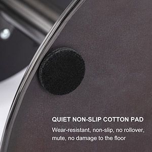 Modern Grade Black Titanium Stainless Steel Bar <b>Stools</b> with Leather Backrest Swivel <b>Adjustable</b> <b>Height</b> for Kitchen or Cou - Product Image 2