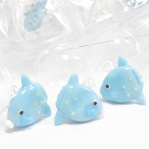 รูปปั้นปลาทำจากแก้วมูราโน่ยอดนิยมเป่า100% อย่างยั่งยืนและเป็นศิลปะสำหรับตู้ปลาและเป็นของขวัญ - Product Image 6