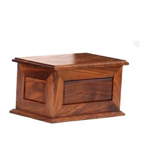 Rosewood <b>Urn</b> for Human <b>Ashes</b> Adult Cremations Memorial Wooden Box Burial Funeral Male Female Funeral - Product Image 1
