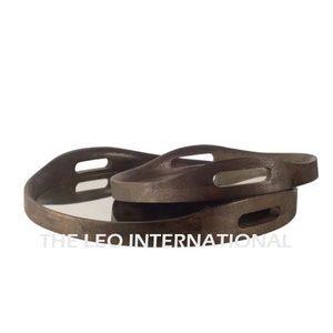 With Rope Handle Wholesale Premium Quality Material Serving <b>Tray</b> for Catering and Dining for Food Serving Creative <b>Tray</b> - Product Image 4
