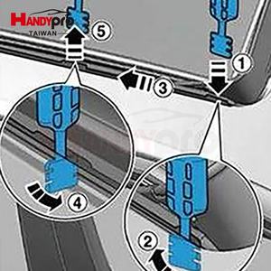 น้ำยาทำความสะอาดรางซันรูฟ เครื่องมือหล่อลื่นรางซันรูฟ - Product Image 6