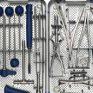 Ensemble de fixation orthopédique de la colonne vertébrale, composants en titane, vis pédiaculaires, tiges, crochets, connecteurs, équipement d'implantation chirurgicale, chirurgie spinale - Product Image 4