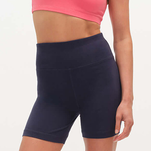 Shorts décontractés en polyester pour femme, taille mi-haute, style streetwear tendance - Product Image 1
