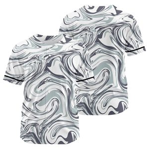 Camiseta de Béisbol Personalizada con Estampado Completo, Unisex, Manga Corta, Transpirable, de Poliéster, con Nombre del Equipo 00, Impresión Digital, Corte Regular, para Adultos - Product Image 3