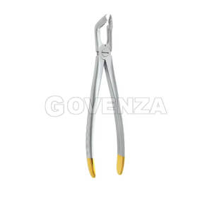 Juego de Fórceps Dentales Premium de Acero Inoxidable con Puntas Doradas, Instrumento Quirúrgico para Extracción de Dientes - Product Image 3