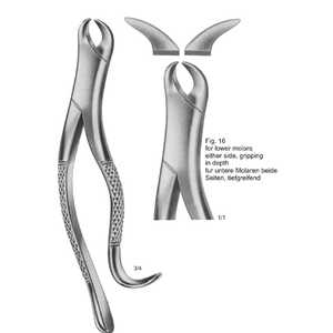 Meilleur prix, bonne qualité, design élégant, antidérapant, ergonomique, manuel, en acier inoxydable, autoclavable, de qualité supérieure, fabriqué en Allemagne, pour les dents. - Product Image 1