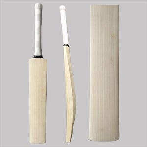 Batte de cricket en bois de saule anglais pour balles dures avec housse, légère, logo personnalisé, taille et design sur mesure, pour l'entraînement - Product Image 1