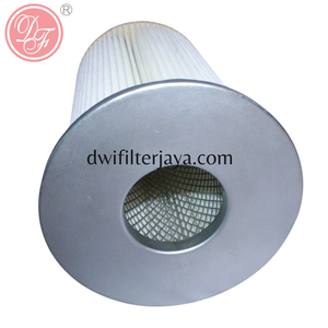 Filtro de aire de cartucho para purificación de humos de corte por plasma láser y metal, con cubierta de brida redonda ignífuga y filtro de polvo - Product Image 5