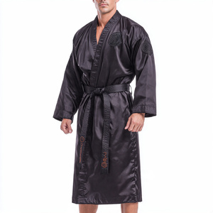 Fight Competition Gowns Martial Arts Wear Muay Thai <b>Boxing</b> Wear <b>Boxing</b> <b>Robe</b> Custom Made <b>Boxing</b> <b>Robes</b> / Satin Silk <b>Boxing</b> <b>Robe</b> - Product Image 3