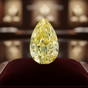 Diamant en vrac certifié IGI 5.02 PEAR SI1, diamant cultivé en laboratoire - Product Image 3