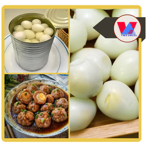 BEST SELLER 15oz Premium Tinned Quail <b>Eggs</b> Cooked Peeled Quail <b>Egg</b> Ready to Eat for Asian Hotpot Soup Baozi Braised Meats Foods - Product Image 3